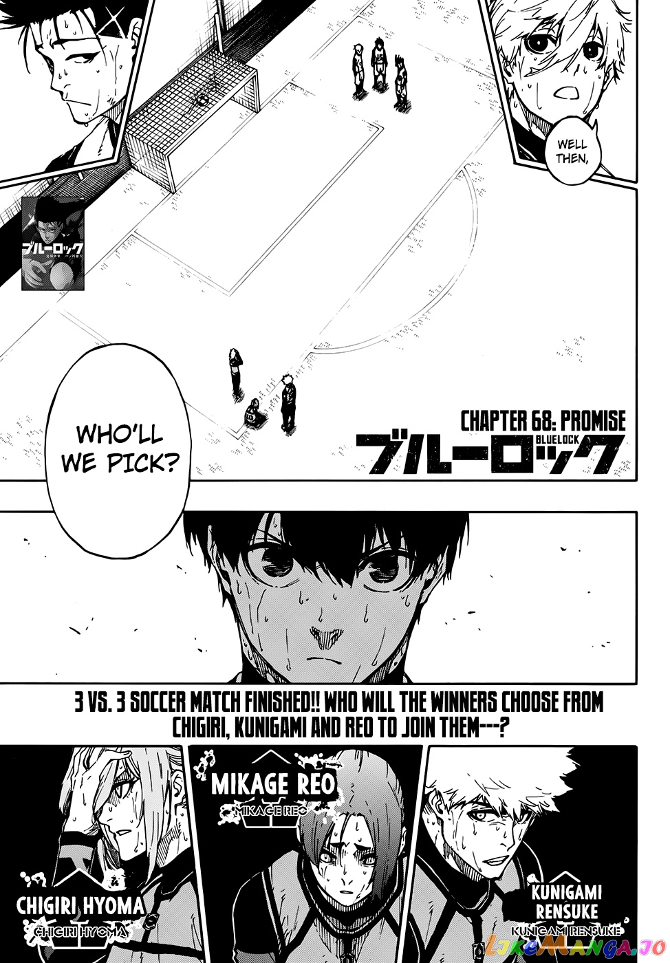 Blue Lock Chapter 68 image 02